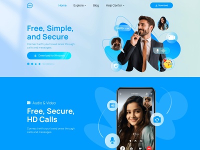 Скриншот сайта imo.im